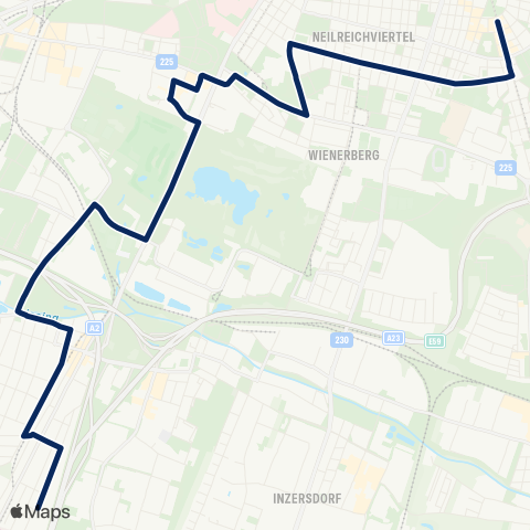 Wiener Linien Reumannplatz - Wienerberg City map