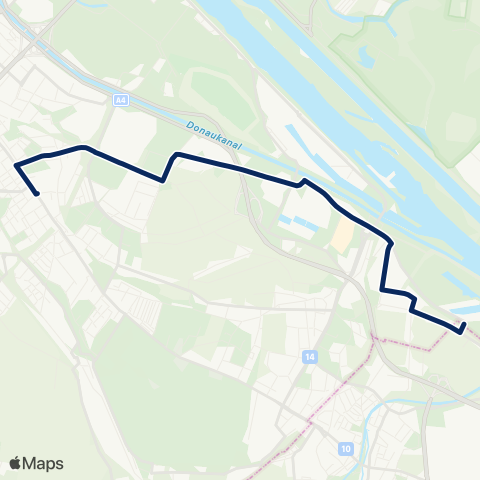 Wiener Linien Enkplatz / Grillgasse - Alberner Hafen map