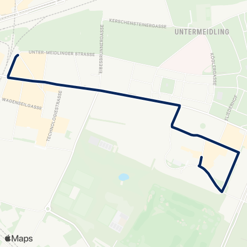 Wiener Linien Wienerberg City - Meidling map