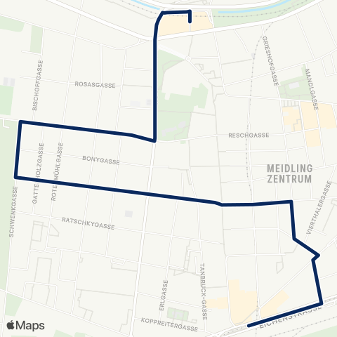 Wiener Linien Meidling Hauptstraße - Bhf. Meidling map