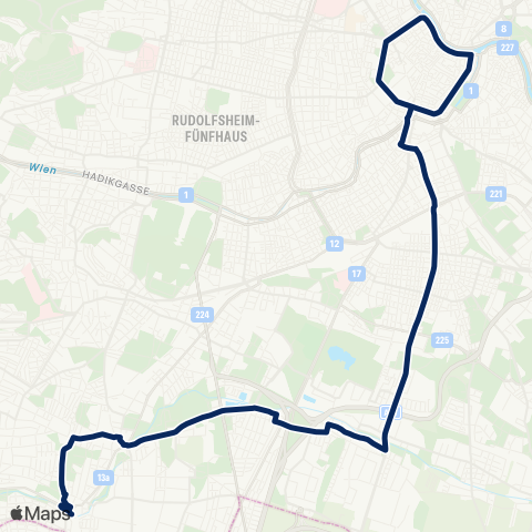 Wiener Linien Oper / Karlsplatz - Liesing map