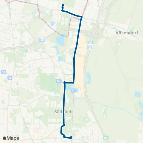 Wiener Lokalbahnen Bahnhof - Bahnhof map