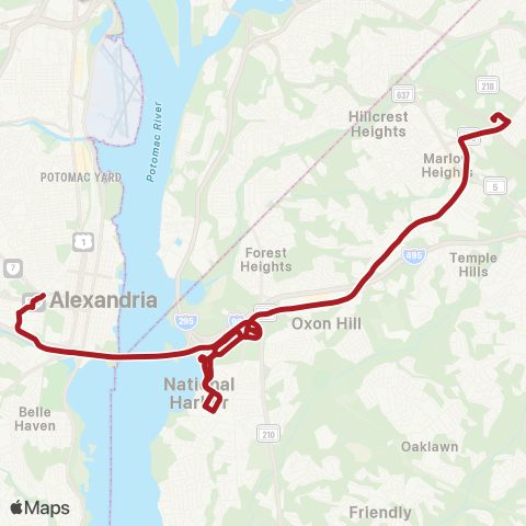Metrobus St Barnabas Rd map