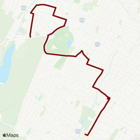West Orange Jitney St. Cloud map