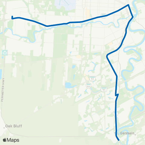 Winnipeg Transit  map