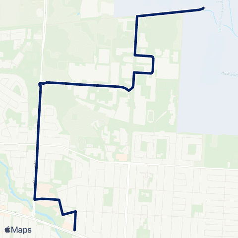 Winnipeg Transit Murray Park map