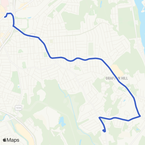WRTA Grafton Street map