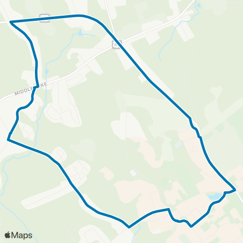 Windham Region Transit District (WRTD) 676 Hunting Lodge Summer / Breaks map