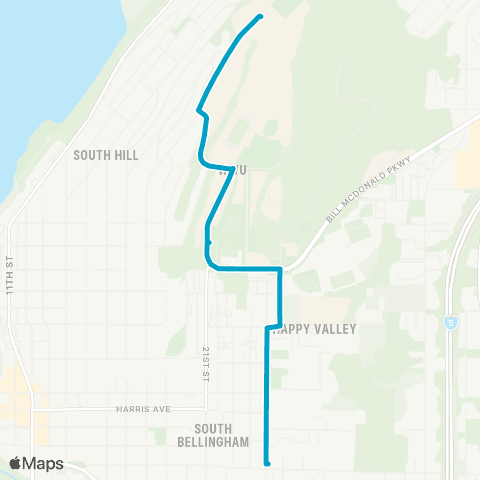 WTA WWU&Billy Frank Jr map