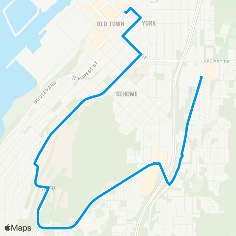 WTA Lincoln St&WWU map