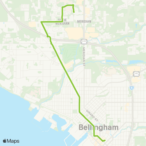 WTA Cordata / WCC&Downtown map