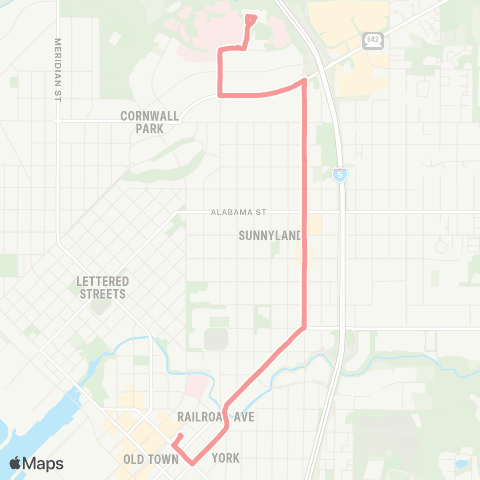 WTA Hospital&Downtown map