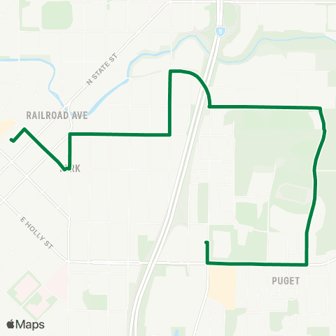 WTA Fraser&Downtown map
