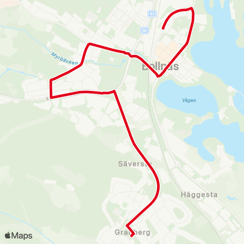 X-trafik 603 map