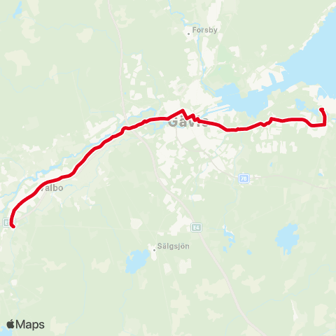 X-trafik 901 map