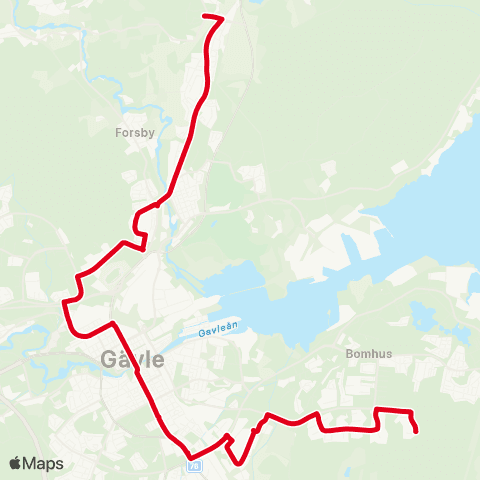 X-trafik 903 map