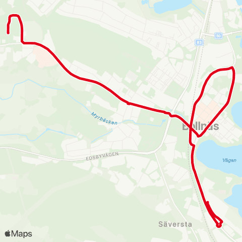 X-trafik 604 map