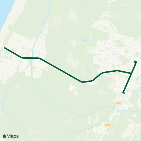 Yégo Labenne Gare - Plage map