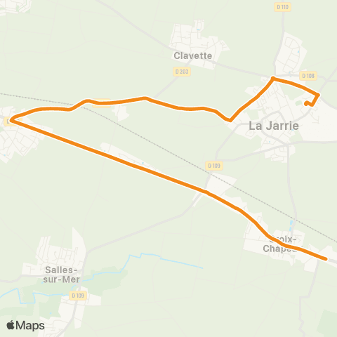 Yélo Scolaires Collège F. Dolto - Croix-Chapeau map