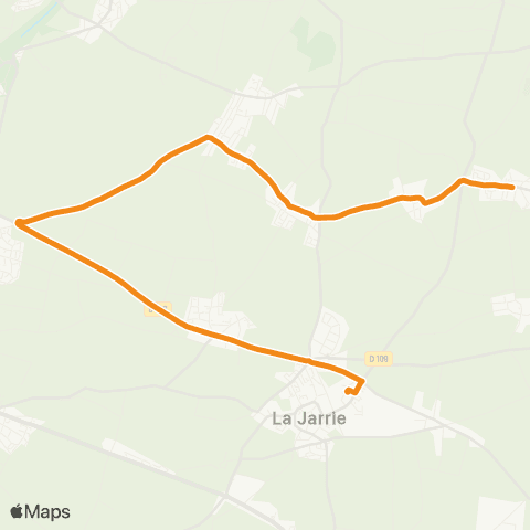 Yélo Scolaires Collège F. Dolto - Montroy via Clavette map