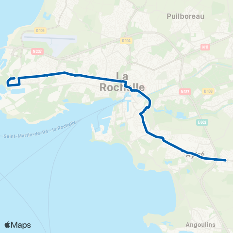 Yélo Illico la Pallice / Laleu - Aytré Belle Aire map