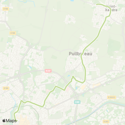 Yélo Saint-Xandre - Place de Verdun map