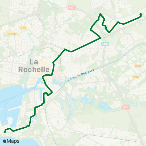 Yélo Illico Beaulieu P+R - les Minimes map