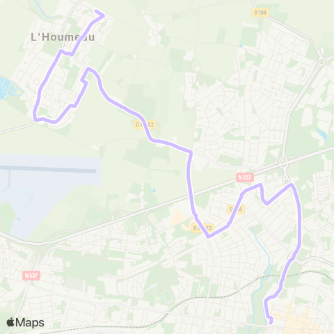 Yélo L'Houmeau - Place de Verdun map