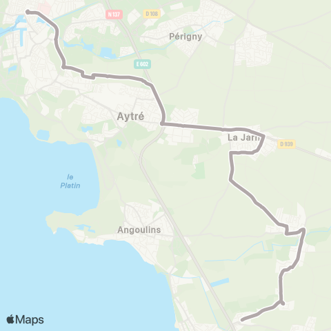 Yélo Salles-s/-Mer / la Jarne - Dames Blanches map