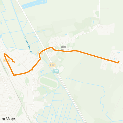 Yélo Scolaires Collège A. Malraux - Saint-Vivien map