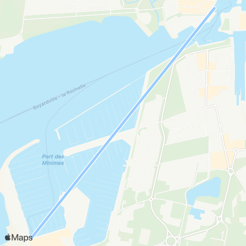 Yélo Le Bus de Mer map