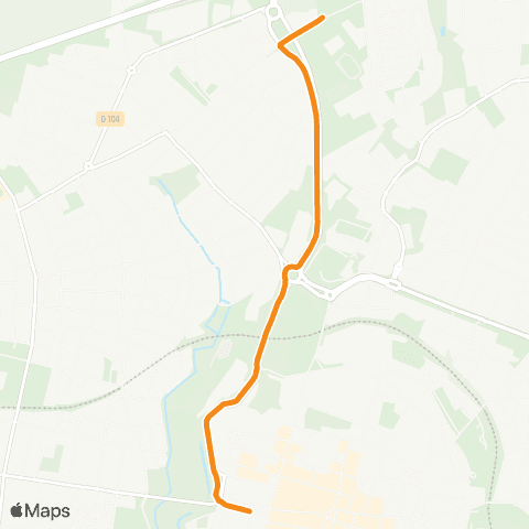 Yélo Scolaires Navette Lycée Vieljeux - Lycée Valin map