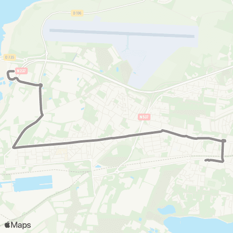 Yélo Stade Rochelais - Belvédère map