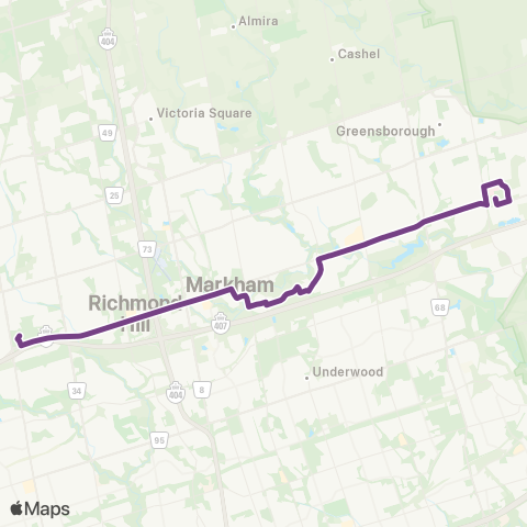 VIVA Viva Purple map