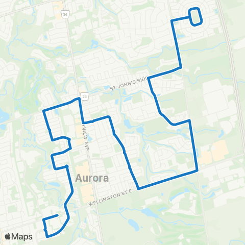 York Region Schools St Maximilian Kolbe SS via Mavrinac map