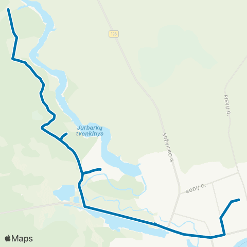 VšĮ „Žaliasis regionas" Jurbarkas - Pėdamė map