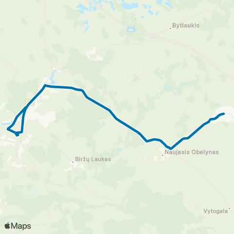 VšĮ „Žaliasis regionas" Šilalė - Varsėdžiai - Šilalė map