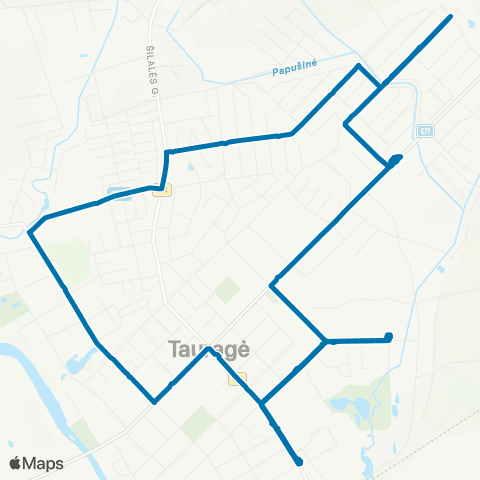 VšĮ „Žaliasis regionas" Žalgirių Mikrorajonas - Centras - Beržė - Turgus - "Šaltinio" Progimnazijos St. - Žalgirių Mikrorajonas map