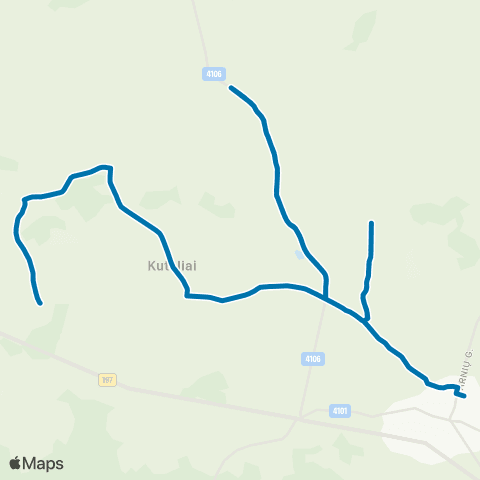 VšĮ „Žaliasis regionas" Ąžuolija - Kalnėnai - Kaltinėnai map