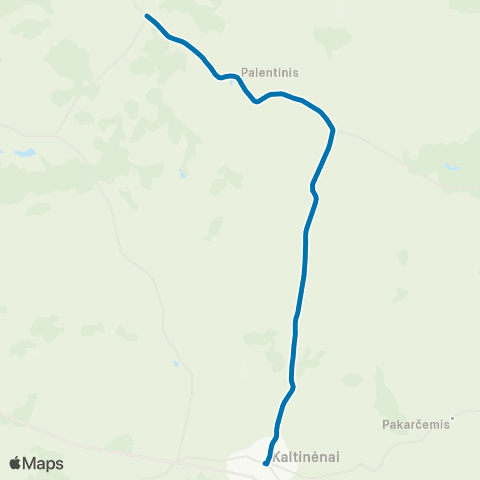 VšĮ „Žaliasis regionas" Kaltinėnai - Beržė map
