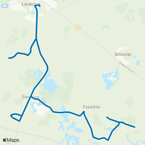 VšĮ „Žaliasis regionas" Padievytis - Laukuva map