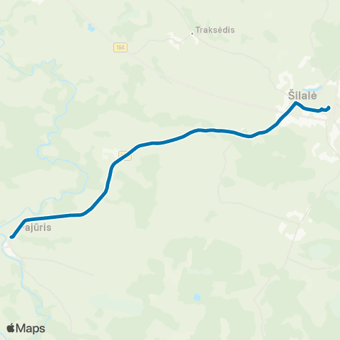 VšĮ „Žaliasis regionas" Šilalė - Pajūris map