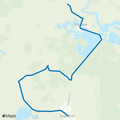 VšĮ „Žaliasis regionas" Žygaičiai - Stokaičiai map