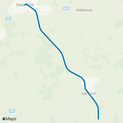 VšĮ „Žaliasis regionas" Skaudvilė - Varlaukis map