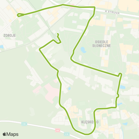 ZDiTM Szczecin Turkusowa - Rondo Ułanów Podolskich map