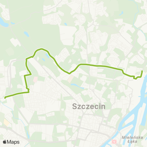 ZDiTM Szczecin Zakłady Piekarnicze - Ludowa map