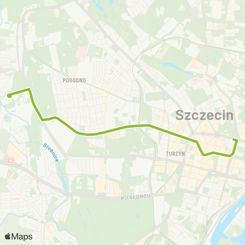 ZDiTM Szczecin Zakłady Piekarnicze - Plac Rodła map