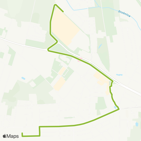 ZDiTM Szczecin Maczka - Okulickiego map