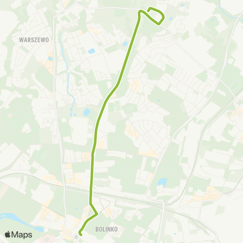 ZDiTM Szczecin Kołłątaja - Świergotki map