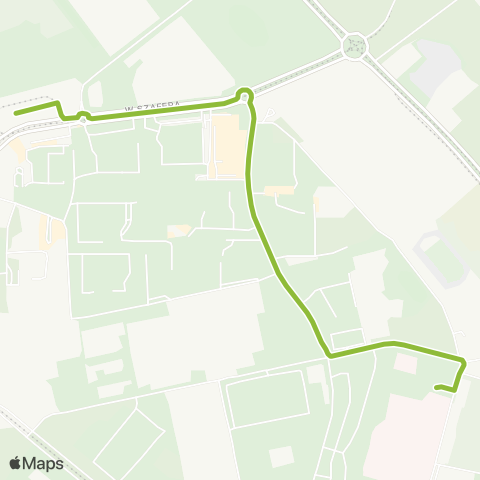 ZDiTM Szczecin Osiedle Zawadzkiego - Unii Lubelskiej Szpital map